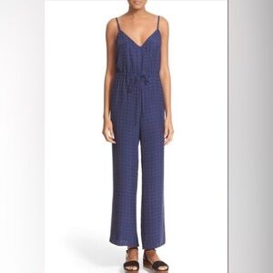Frame Silk Jumpsuit